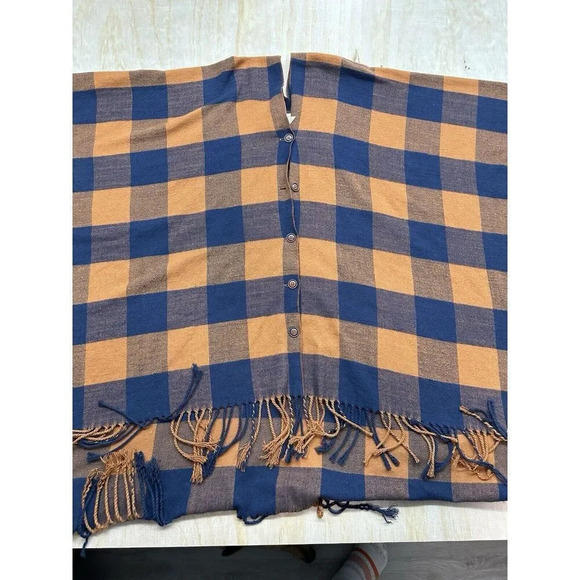 Matilda Jane Clothing Choose Your Own Path Warm Sunset Poncho, Women's OS - Picture 2 of 8